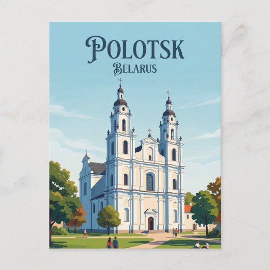 Sint-Sofiakathedraal Wit-Rusland Briefkaart (Voorkant)