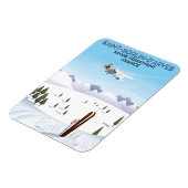Sint-Sorlin d'Arves France ski poster Magneet (Linkerzijde)