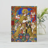 Sint-Stanislauas Bisschop en Martelaar Kaart (Staand voorkant)