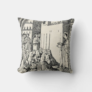 Sint-Stefanus de Eerste Martelaar Fijne Kunst Icon Kussen