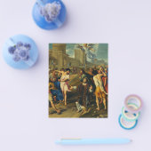 Sint-Stefanus de Eerste Martelaar Kunst Iconografi Flyer (Enkel)