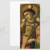 Sint-Stefanus de Protomartelaar Fijne Kunst Iconog (Voorkant / Achterkant)