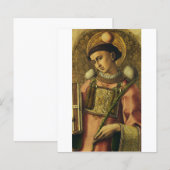 Sint-Stefanus de Protomartelaar Fijne Kunst Iconog (Voorkant / Achterkant)