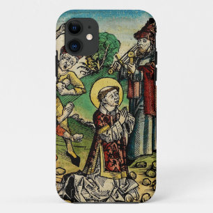 Sint-Stefanus de Protomartelaar Fijne Kunst Iconog Case-Mate iPhone Case
