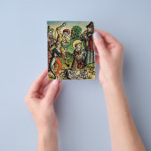 Sint-Stefanus de Protomartelaar Fijne Kunst Iconog Flyer (Hand)