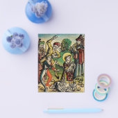 Sint-Stefanus de Protomartelaar Fijne Kunst Iconog Flyer (Enkel)