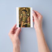 Sint-Stefanus de Protomartelaar Fijne Kunst Iconog Flyer (Hand)