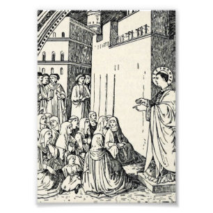 Sint-Stefanus de Protomartelaar Fijne Kunst Iconog Foto Afdruk