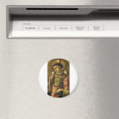Sint-Stefanus de Protomartelaar Fijne Kunst Iconog Magneet (Insitu (Vaatwasser))