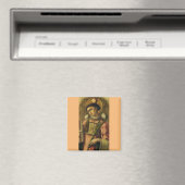 Sint-Stefanus de Protomartelaar Fijne Kunst Iconog Magneet (Insitu (Vaatwasser))