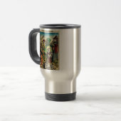 Sint-Stefanus de Protomartelaar Fijne Kunst Iconog Reisbeker (Voorkant links)