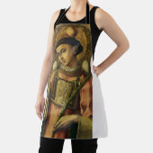 Sint-Stefanus de Protomartelaar Fijne Kunst Iconog Schort (Insitu)