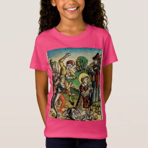 Sint-Stefanus de protomartelaar Fijne Kunst Iconog T-shirt