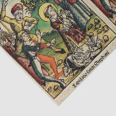 Sint-Stefanus de Protomartelaar Fijne Kunst Iconog Tissuepapier (Detail)
