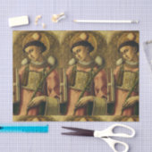 Sint-Stefanus de Protomartelaar Fijne Kunst Iconog Tissuepapier (Craft)