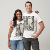 Sint Stefanus de Protomartyrer Fijne Kunst Iconogr T-shirt (Unisex)