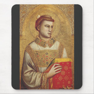 Sint-Stefanus door Giotto Kunstreproductie Muismat