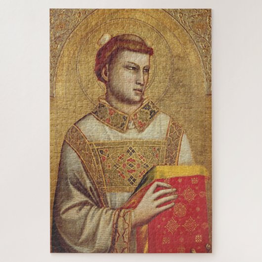 Sint-Stefanus door Giotto Legpuzzel (Verticaal)