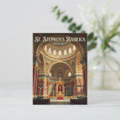 Sint-Stefanusbasiliek Hongarije Briefkaart (Staand voorkant)