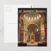 Sint-Stefanusbasiliek Hongarije Briefkaart (Voorkant / Achterkant)