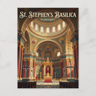Sint-Stefanusbasiliek Hongarije Briefkaart