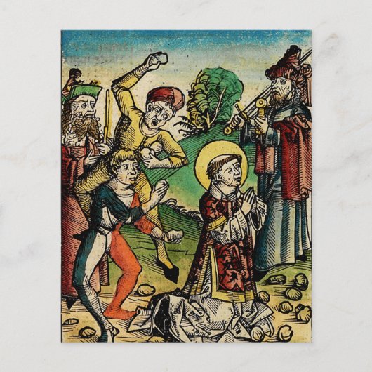 Sint Stephen Protomartyr Eerste Martelaar (Voorkant)