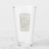 Sint Stephen Protomartyr Eerste Martelaar Glas (Achterkant)