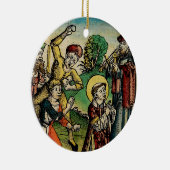 Sint Stephen Protomartyr Eerste Martelaar Keramisch Ornament (Rechts)