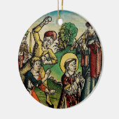 Sint Stephen Protomartyr Eerste Martelaar Keramisch Ornament (Links)