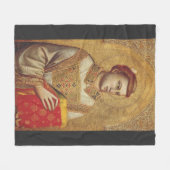 Sint Stephen van Giotto Fleece Deken (Voorkant (Horizontaal))