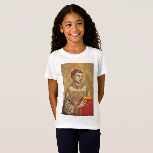 Sint Stephen van Giotto T-shirt (Voorkant volledig)