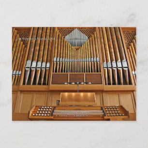 Sint Stephen's Church organ, Seattle, briefkaart