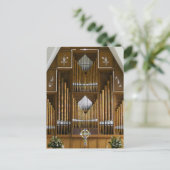 Sint Stephen's Church organ, Seattle, briefkaart (Staand voorkant)