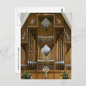 Sint Stephen's Church organ, Seattle, briefkaart (Voorkant / Achterkant)