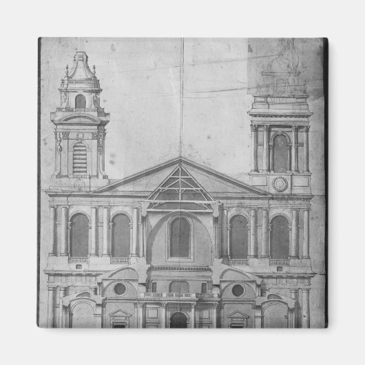 Sint-Sulpice-kerk Magneet (Voorkant)