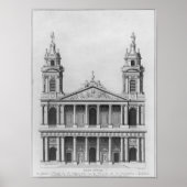 Sint-Sulpice-kerk Poster (Voorkant)