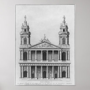 Sint-Sulpice-kerk Poster