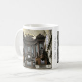 Sint-Sulpice-mok met gekleurde velg Mok (Voorkant links)