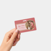 Sint Tarcisius die de Eucharist ontvangt (BL 02) Badge (Handheld)