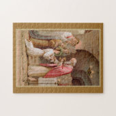 Sint Tarcisius die de Eucharist ontvangt (BL 02) Legpuzzel (Horizontaal)