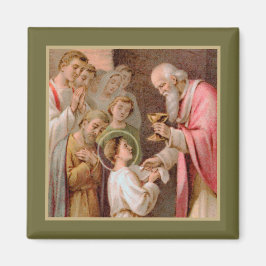 Sint Tarcisius die de Eucharist ontvangt (BL 02) Magneet