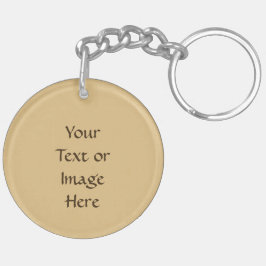 Sint Teresa of Avila (SNV 27) Circ Blank/DIY Back Sleutelhanger