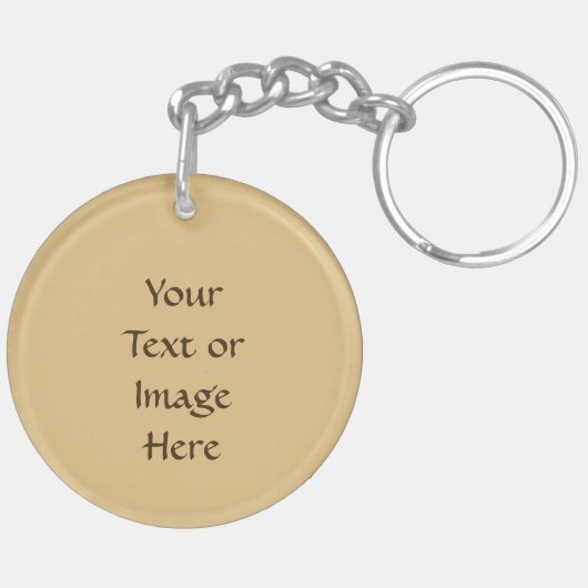 Sint Teresa of Avila (SNV 27) Circ Blank/DIY Back Sleutelhanger (Achterkant Rechts)