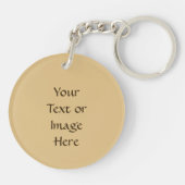 Sint Teresa of Avila (SNV 27) Circ Blank/DIY Back Sleutelhanger (Achterkant)