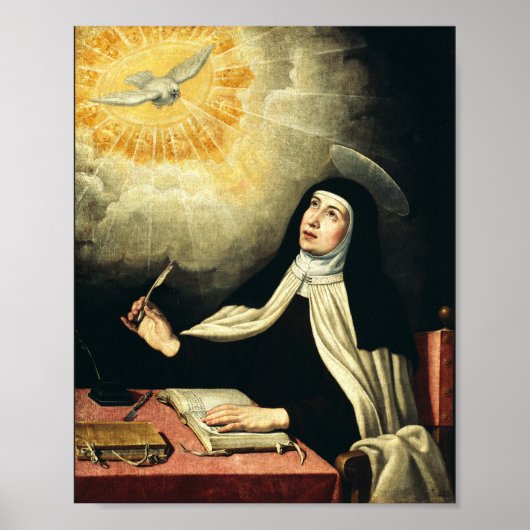 Sint-Teresa van Avila Poster (Voorkant)