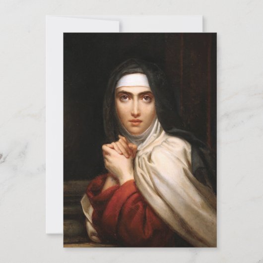 Sint-Teresa van Jezus Kaart (Voorkant)