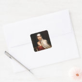 Sint-Teresa van Jezus Vierkante Sticker (Envelop)