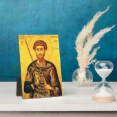 Sint Theodorus Tiron orthodoxe icoon Fotoplaat (Zijkant)