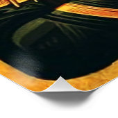 Sint Theodorus Tiron orthodoxe icoon Perfect Poster (Hoek)