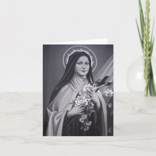 Sint-Therese katholieke Carmelite Nun religieus Kaart